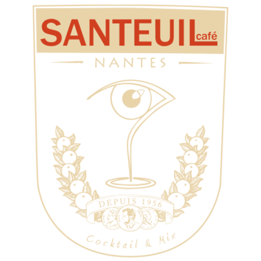 Blason officiel du Santeuil café - Bar à cocktail nantais et café de quartier convivial du centre historique de Nantes