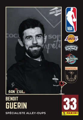 Le responsable du bar, Benoit. Vainqueur français du bartender society 2025, le créateur fou plein d'idées pour renouveler les recettes cocktails du santeuil café