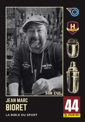 Jean Marc, la bible du sport et du bar. Aussi à l'aise un cocktail à la main qu'avec la tireuse à bière mais surtout incollable sur l'histoire du sport et des clubs locaux