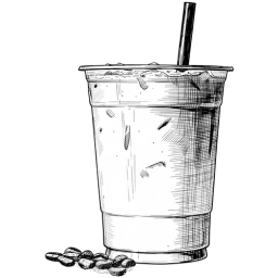 Image d'une boisson frappée illustrant les coups de coeur sans alcool du Santeuil café , café convivial nantais mettant en avant le sans alcool