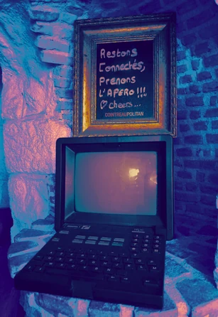 Minitel rouge du Santeuil a la pointe de la technologie